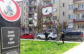 Güvenlikçiler görev başında