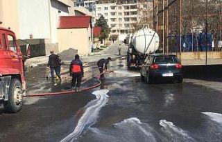 Hakkari Belediyesi tedbirleri elden bırakmıyor