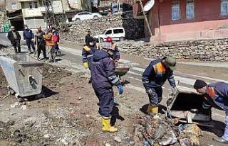 Hakkari’de bahar temizliği
