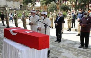 Hakkari’de nöbet sırasında şehit olan asker...