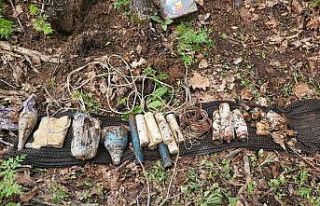 Hakkari’de silah ve çok sayıda patlayıcı madde...