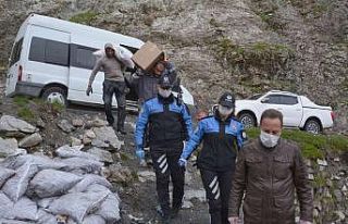 Hakkarili iş adamlarından örnek davranış