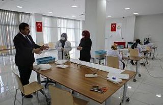 Haliliye’de 400 bin maske hedefi
