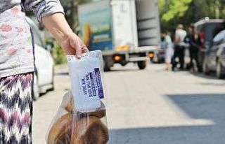 Halk Ekmek sokağa çıkma yasağında tam kapasite...