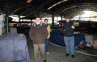 Halk pazarı korona virüs tedbirleri kapsamında...