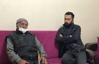 Harabe evde yaşam mücadelesi veren Hasan dedenin...