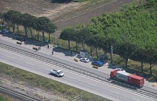 Havadan trafik denetiminde 18 araç sürücüsüne...