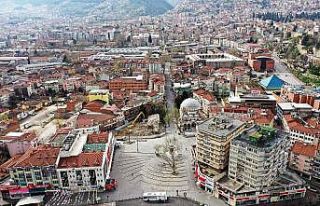 Hayat eve sığdı, Bursa sessizliğe büründü