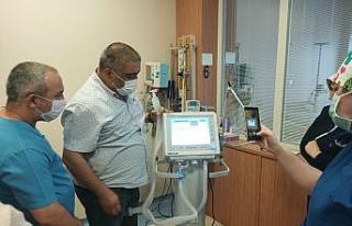 Hayırsever vatandaşlardan hastaneye solunum cihazı...