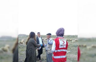 Hayvan otlatan vatandaşın maaşı ayağına kadar...