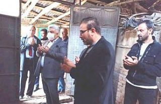 Hisarcık’ta Korona virüsün defi için 9 kurban...
