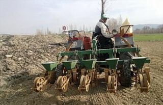 Hisarcık’ta pancar ekim işlemleri tamamlandı