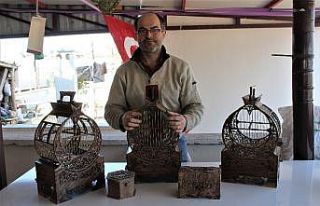 Hobileri sayesinde evde kalmaktan keyif alıyor