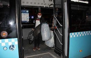 Hükümlüler tahliye edilmeye başlandı