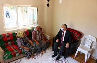 İhtiyaç sahibi vatandaşın evi baştan aşağıya...