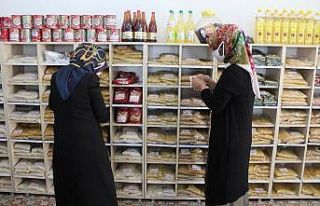 İhtiyaç sahibi vatandaşlar için mescit market...