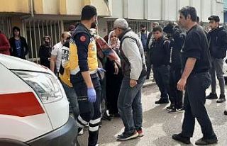 İkamet yangınında 1 kişi hastanelik oldu