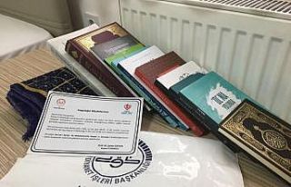 İl Müftülüğü karantinada kalanlara Kur’an-ı...