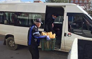 İlçe genelinde 21 bin 200 ekmek dağıtımı gerçekleştirildi