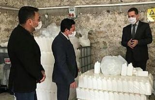 İlçe Sağlık Müdürü Cebeci: “Dezenfektan ve...