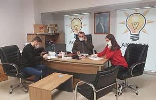 İlçedeki yaşlılar tek tek arandı