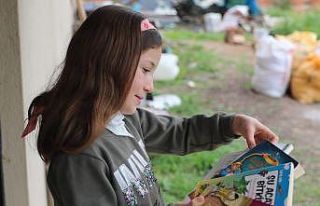 İlkokul öğrencisi Aleyna Başkan Örki’den kitap...