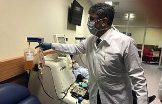 İmmun plazma ile 3 korona hastası sağlığına...