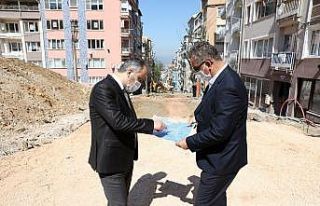 İpekçilik Caddesi sil baştan yenileniyor