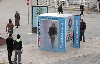 İpekyolu Belediyesinden dezenfekte tüneli