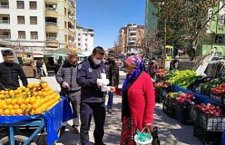 İpekyolu Belediyesinden korona virüs denetimleri...