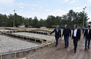 İskilip Belediyesi, çok amaçlı salon inşaatı...