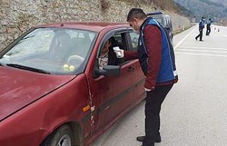 İskilip’te sürücülere sıkı denetim