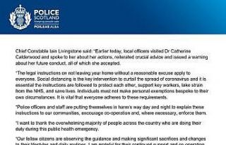 İskoçya Tıp Danışmanı Calderwood, sokağa çıkma...