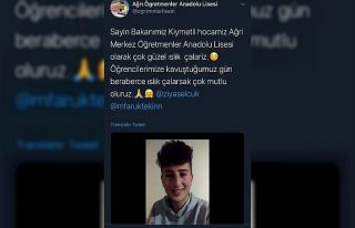 Islık çalıp Bakan Selçuk’u okullarına davet...