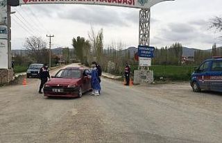 Isparta’nın Çarıksaraylar beldesi karantina altına...