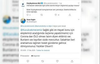 İstanbul’da virüs riski bulunan binadaki vatandaşların...