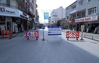 İSU’nun Zincirlikuyu’daki altyapı çalışmaları...