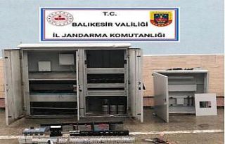 İvrindi’de hırsızlar çiftliğin trafosunu çaldı