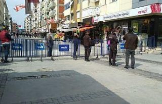 İzmir’de işlek caddeye ilginç önlem