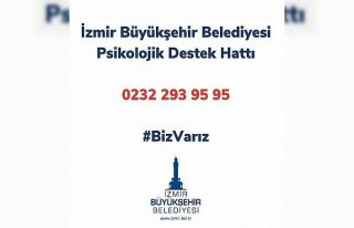 İzmir’de psikolojik destek hattı devrede