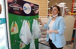 İzmit Belediyesi’nden dayanışma askısı
