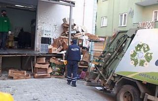 İzmit’te 400 ton ambalaj atığını geri dönüşüme...