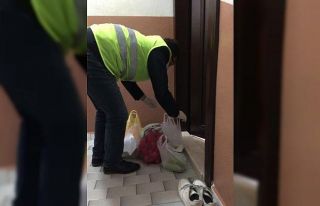 İzmit’te sokağa çıkamayan vatandaşların ihtiyaçları...