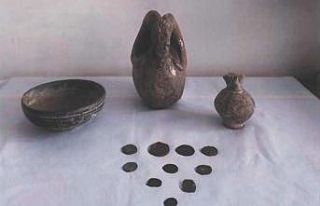 Jandarma çok sayıda tarihi eser ele geçirdi