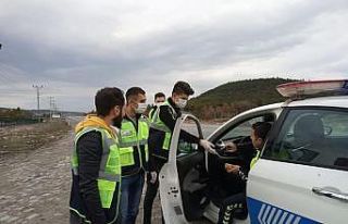 Jandarma, polis ve sağlık çalışanlarını ziyaret...