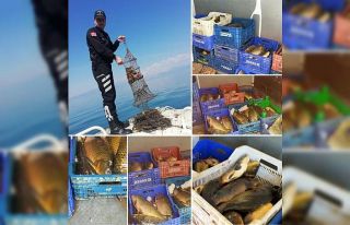 Jandarmadan kaçak balık avcılarına operasyon