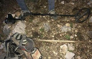 Jandarmadan kaçak kazıya suçüstü