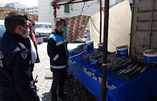 Kaçak inci kefali satıcılarına göz açtırılmadı