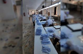Kaçak maske üretimi yapılan atölyelere baskın:...