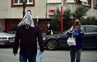 Kadının fendi koronayı yendi